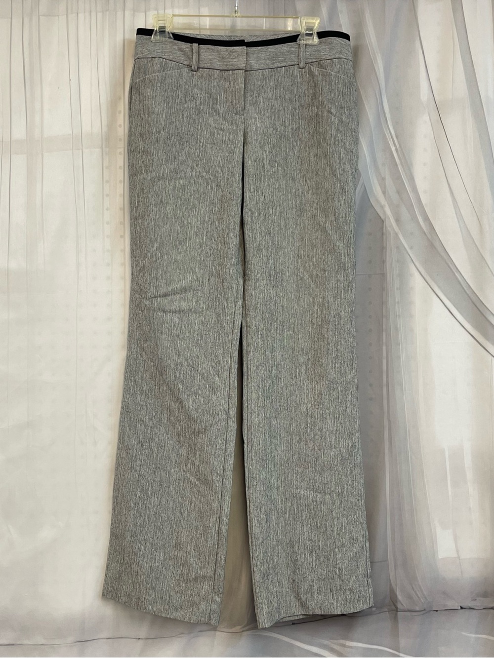 Y2K Office Siren Women's Grey Dress Pants Size 5 BCX 2000s Core Low Mid Rise